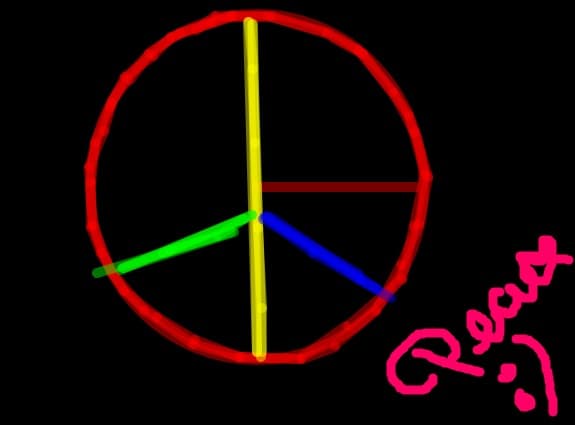 Peace:)