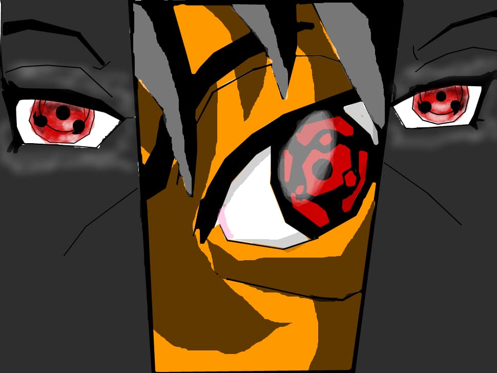sharingan  dati mare sa se vada terminat