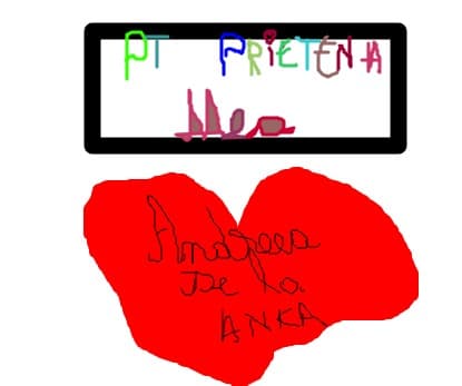 pt prietena mea andreea