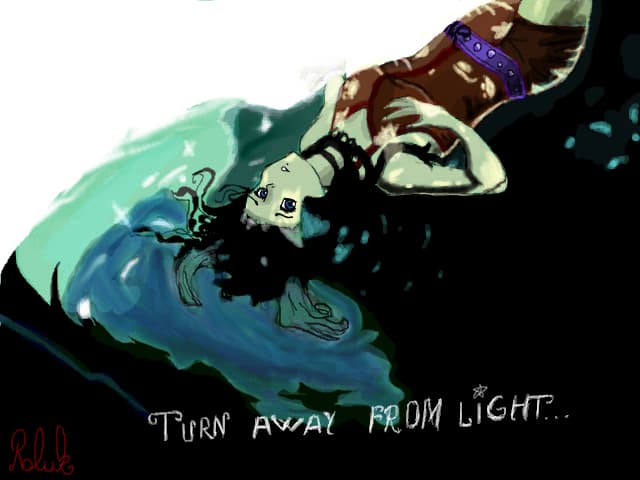 Turn away from light