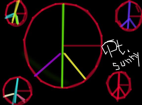 Semnul pacii....PEACE!
