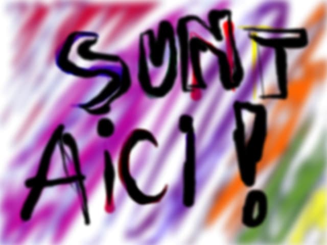 sunt aici
