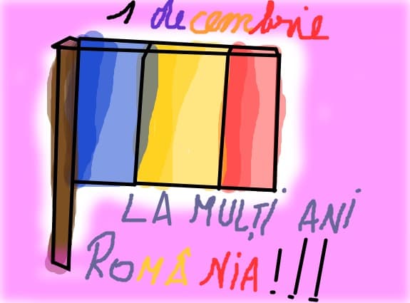 1 decembrie  la multi ani ROMANIA!