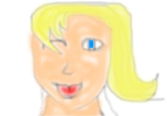 fata blondutza