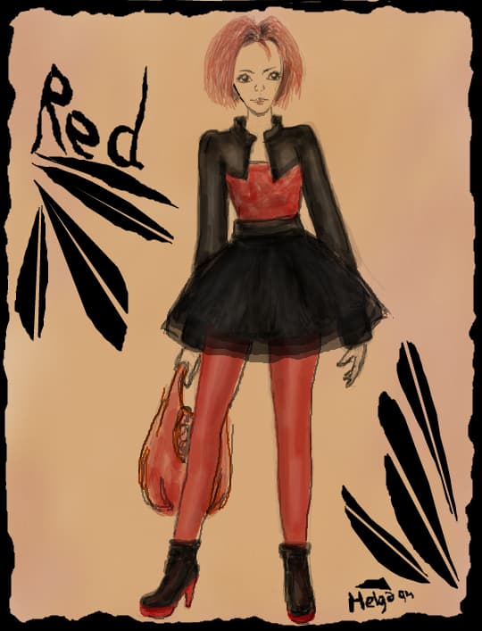 Fashion collection - Red
