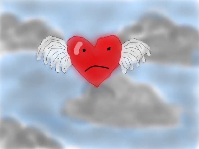 sad heart