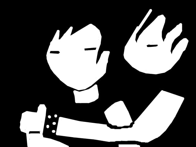 Emo girl and boy