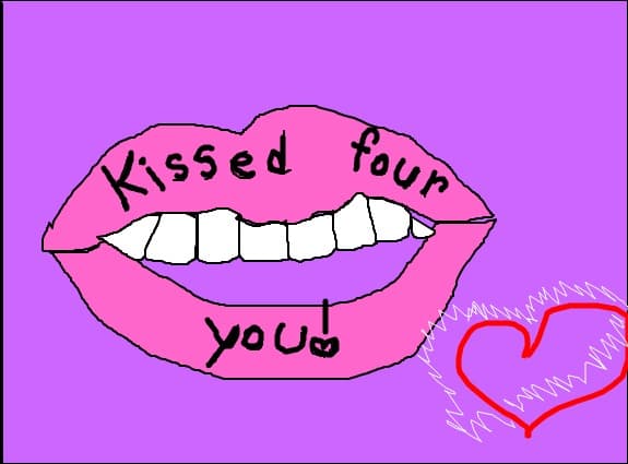 kissed for you