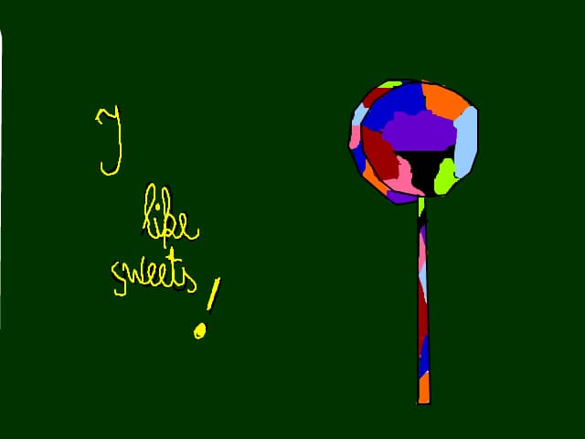 I like sweets!!@!@!