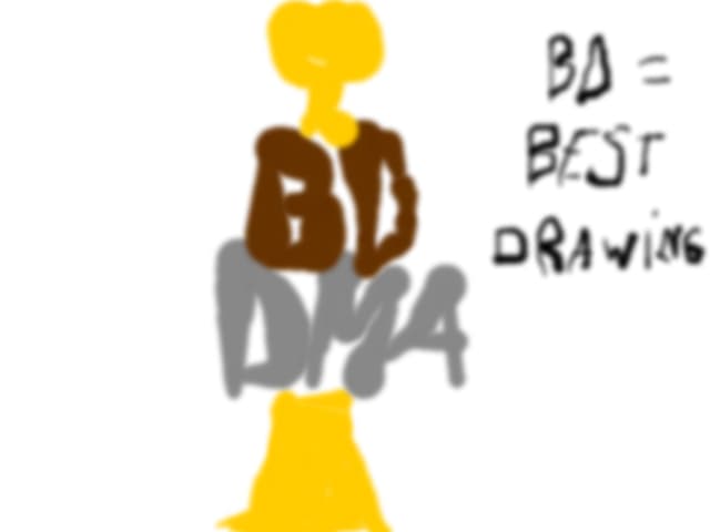 The DMA - Best Drawing Award winner is.........Oty Oty!