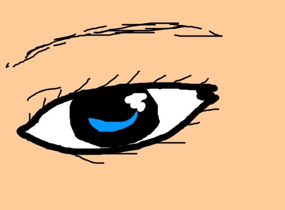 eye the blue