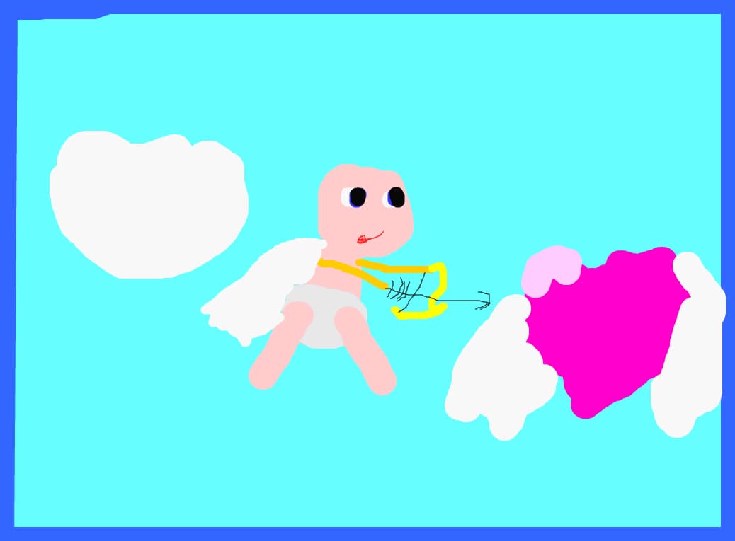 cupidon frange o inima