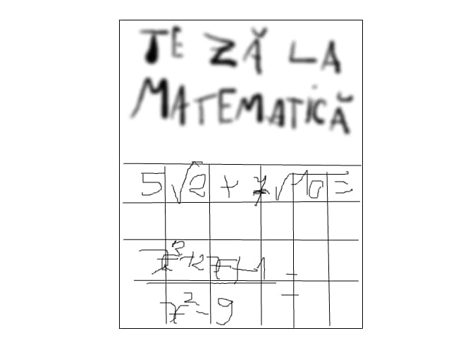 Teza la matematica