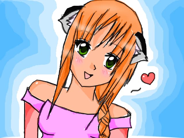 anime cat !!