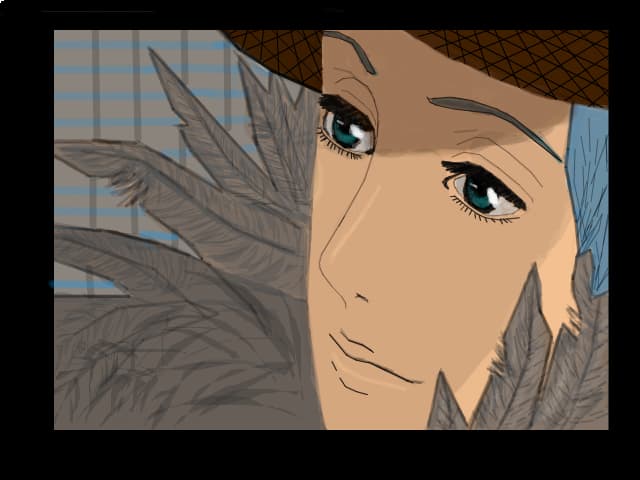 George-Paradise Kiss......scuzati modul neglijent in care am desenat...sper doar sa va placa....