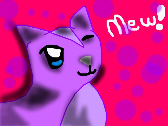 Purple Anime Cat-Dati pe mare sa vedeti restul!