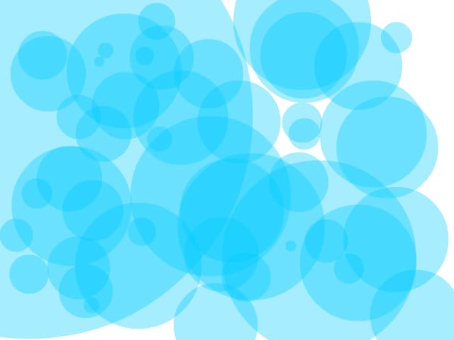water bubbels