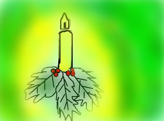 O lumina de Craciun