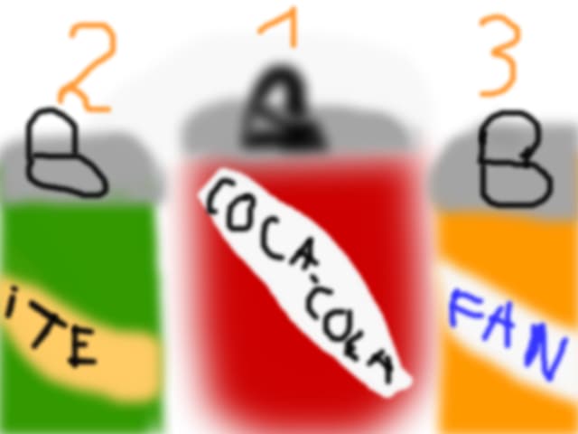 locul 1 coca cola,locul2sprite.,,,si locul 3 fanta