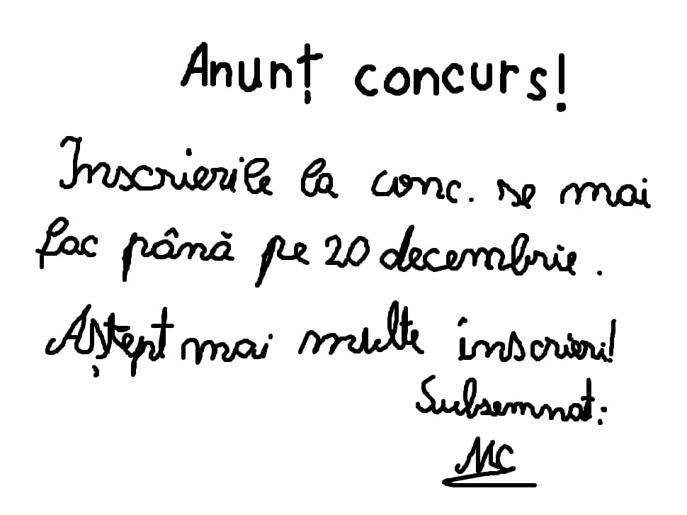 anunt