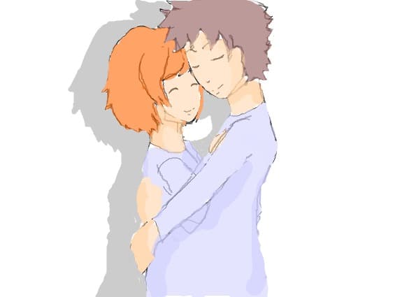 anime couple