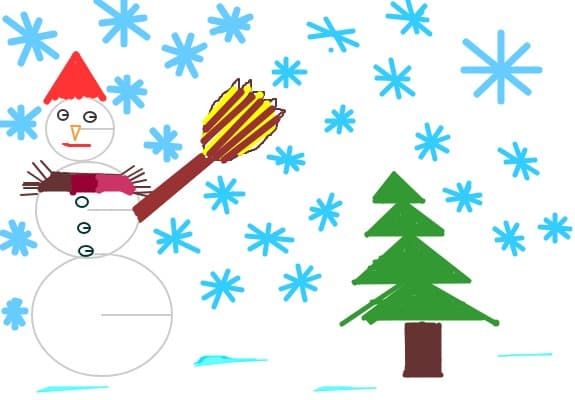 snow