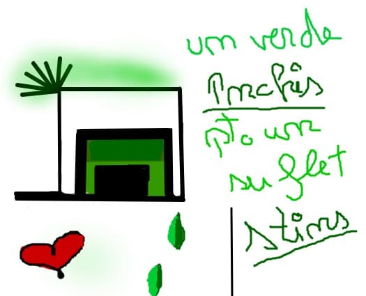 un verde inchis pt un suflet stins