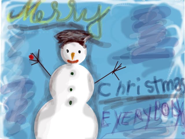 merry christmas!deswi nu e inca craciun