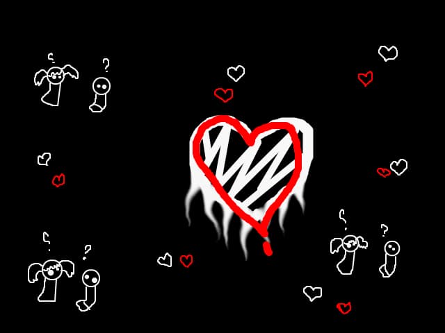inima emo :x