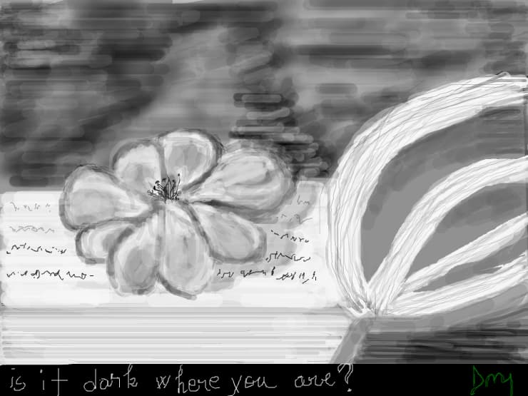 Is it dark where you are?