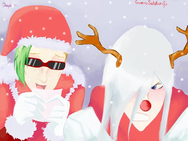 Jingle Bells, Jingle Bells, Jingle all the way, Luss-chan fugi ca presimt ca ti-o iei..Yay