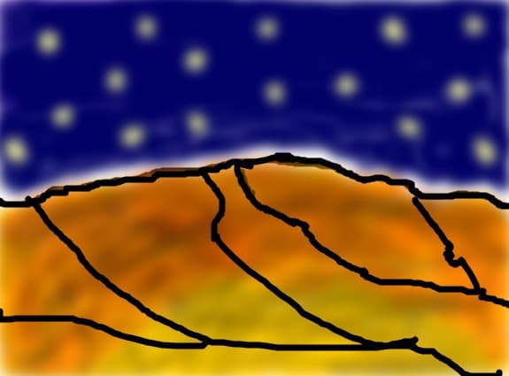 noapte in desert