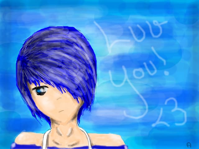 \"Luv you \" Bluu` Din nou. :\">
