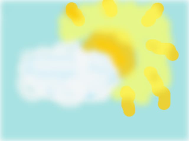 sun  not over