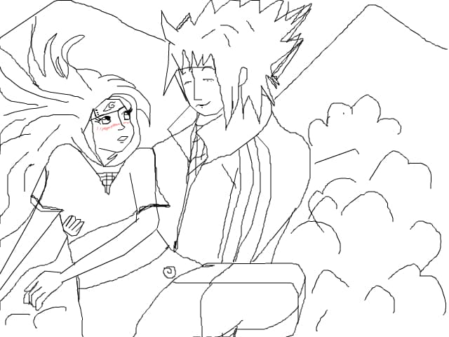 Kushina si Minato