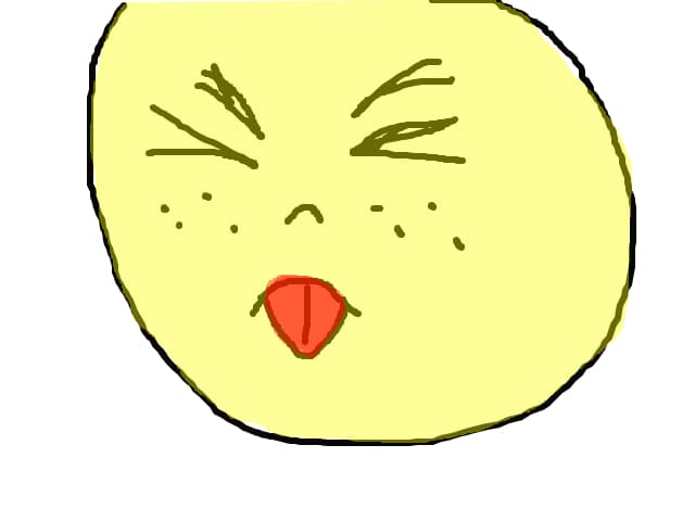 >:P