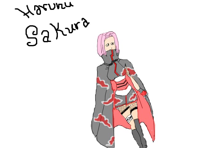 sakura in akatuki ^^