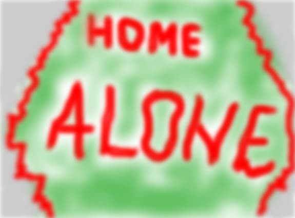 Home alone