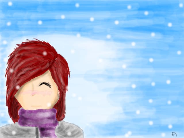 First snow. :3