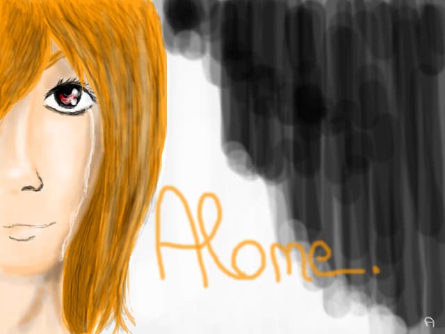 Alone.