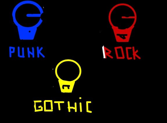 punk gothic si rock