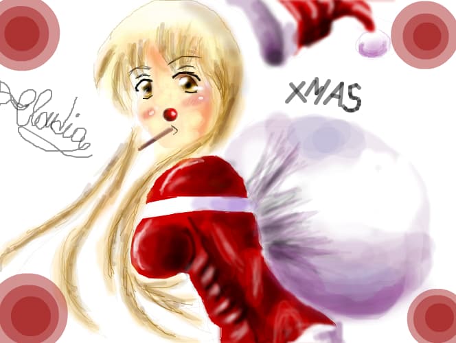 anime girl RUDOLF