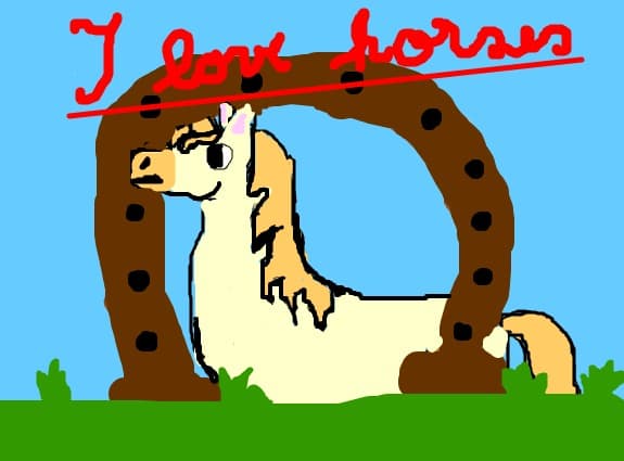 I love horses