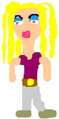 fata sexy si ria si machiata ,ieu sunt uimita