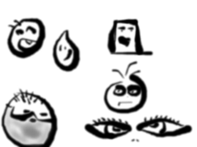 some faces