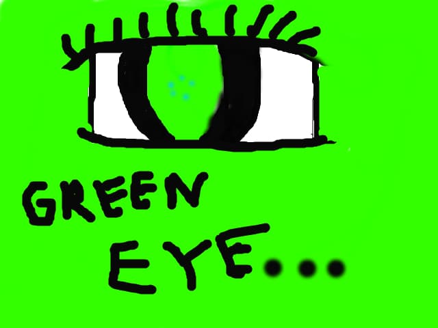 green eye