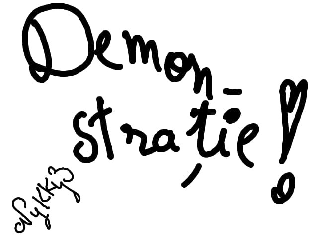 demonstratie