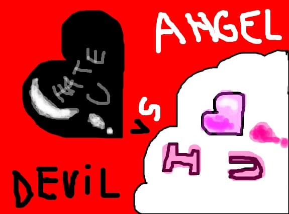 devil vs angel