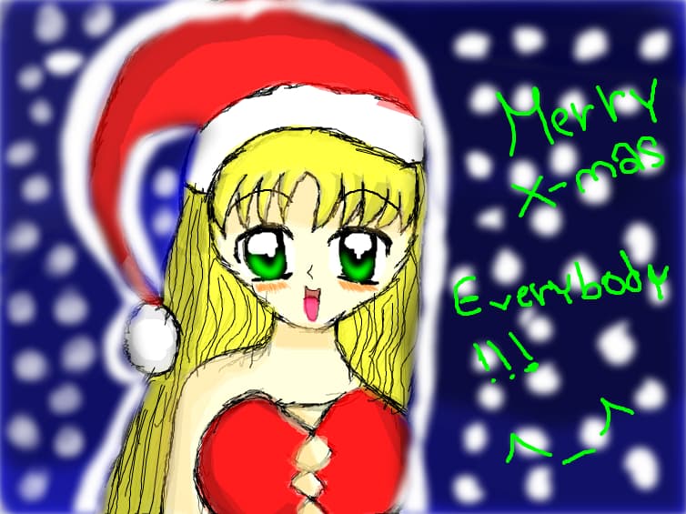 Anime Girl Chrismas ^_^