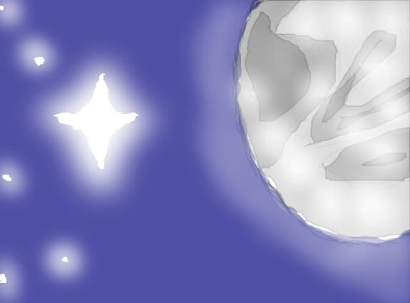 Luna si stelele